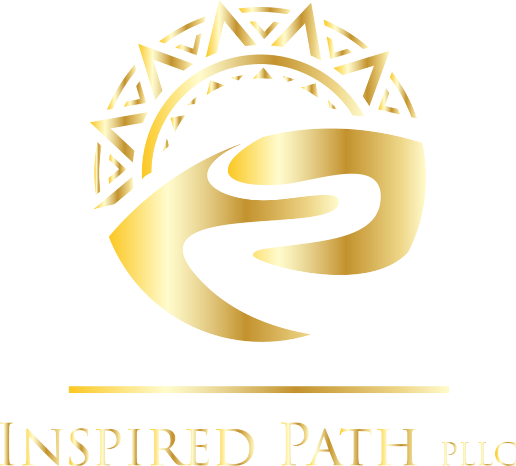 Stacked Inspired Path logo